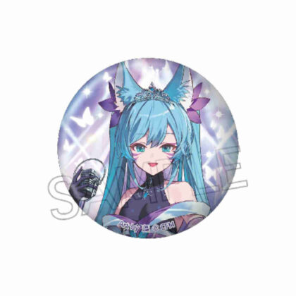 Hatsune Miku Ayakashi Stage BIG Can Badge Kyuubi (初音ミク あやかしステージ BIG缶バッジ 九尾(きゅうび))