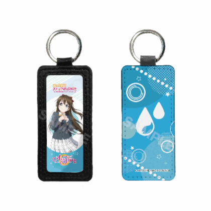 Love Live! Nijigasaki Academy School Idol Club Leather Keychain C Shizuku Sakurazaka (ラブライブ!虹ヶ咲学園スクールアイドル同好会 レザーキーホルダー C 桜坂しずく)