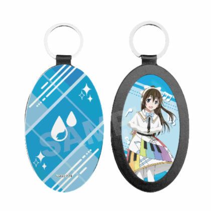 Love Live! Nijigasaki Academy School Idol Club Leather Keychain C Shizuku Sakurazaka Vol.2 (ラブライブ!虹ヶ咲学園スクールアイドル同好会 レザーキーホルダー C 桜坂しずく Vol.2)