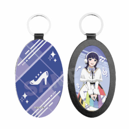 Love Live! Nijigasaki Academy School Idol Club Leather Keychain D Asaka Karin Vol.2 (ラブライブ!虹ヶ咲学園スクールアイドル同好会 レザーキーホルダー D 朝香果林 Vol.2)
