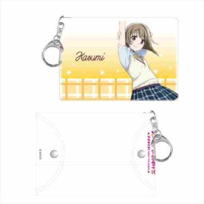 Love Live! Nijigasaki Academy School Idol Club Clear Multi Case C Kasumi Nakasu (ラブライブ!虹ヶ咲学園スクールアイドル同好会 クリアマルチケース C 中須かすみ)