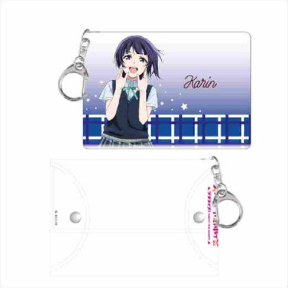 Love Live! Nijigasaki Academy School Idol Club Clear Multi Case E Asaka Karin (ラブライブ!虹ヶ咲学園スクールアイドル同好会 クリアマルチケース E 朝香果林)