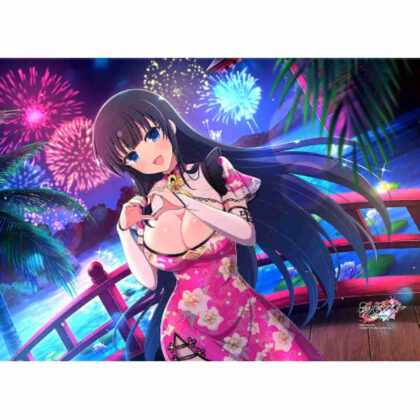 Shinovi Master Senran Kagura NEW LINK B2 Tapestry Ikaruga/81 Himori Legend Twin Breast Festival (シノビマスター 閃乱カグラ NEW LINK B2タペストリー 斑鳩/81の日盛・伝説双乳祭)
