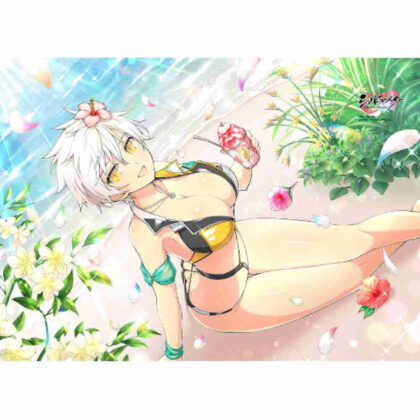 Shinovi Master Senran Kagura NEW LINK B2 Tapestry Miyabi/SV10th Anniversary/Legendary Big Breasts Festival (シノビマスター 閃乱カグラ NEW LINK B2タペストリー 雅緋/SV10周年盛・伝説爆乳祭)