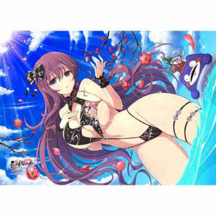 Shinovi Master Senran Kagura NEW LINK Duvet Cover Purple/Mori/Legend Twin Breasts Festival (シノビマスター 閃乱カグラ NEW LINK 掛け布団カバー紫/盛・伝説双乳祭)