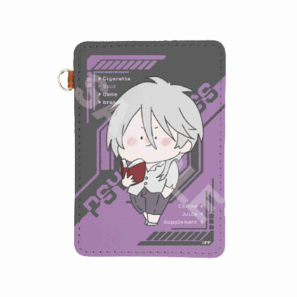PSYCHO-PASS ChiruColle Leather Pass Case 05 Shogo Makishima (PSYCHO-PASS サイコパス ちるコレ レザーパスケース 05槙島聖護)