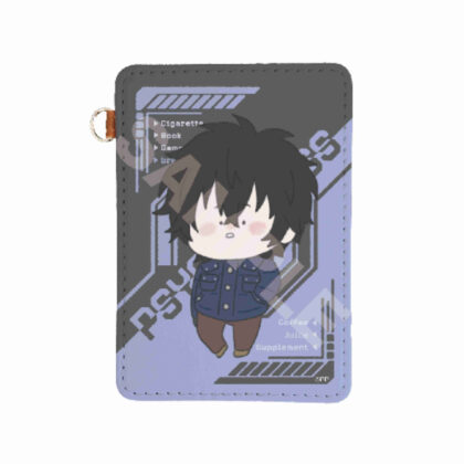 PSYCHO-PASS Chirucolle Leather Pass Case 06 Shikahoki Kirito (PSYCHO-PASS サイコパス ちるコレ レザーパスケース 06鹿矛囲桐斗)
