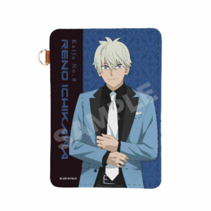 Kaiju No. 8 Leather Pass Case 02 Reno Ichikawa (Dress Code Ver.) (怪獣8号 レザーパスケース 02 市川レノ(ドレスコードVer.))