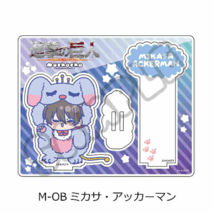 Attack on Titan The Final Season 11th Acrylic Stand M-OB Mikasa (進撃の巨人 The Final Season 第11弾 アクリルスタンド M-OB ミカサ)