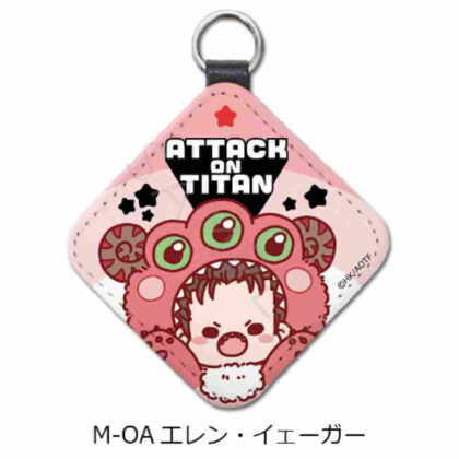 Attack on Titan The Final Season 11th Leather Charm M-OA Eren (進撃の巨人 The Final Season 第11弾 レザーチャーム M-OA エレン)