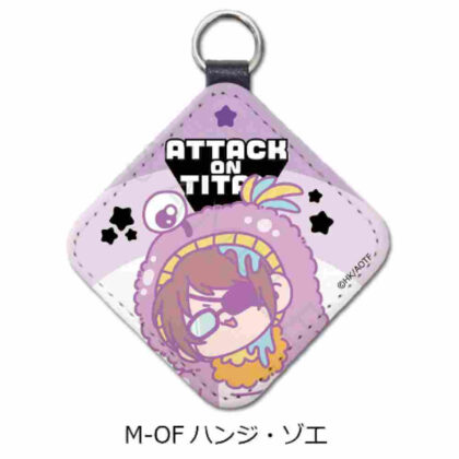 Attack on Titan The Final Season 11th Leather Charm M-OF Hange (進撃の巨人 The Final Season 第11弾 レザーチャーム M-OF ハンジ)