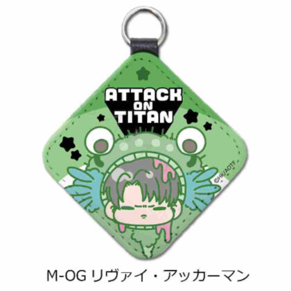 Attack on Titan The Final Season 11th Leather Charm M-OG Levi (進撃の巨人 The Final Season 第11弾 レザーチャーム M-OG リヴァイ)