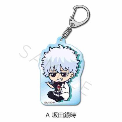 Gintama Acrylic Key Chain A Gintoki Sakata (銀魂 アクリルキーホルダー A 坂田銀時)