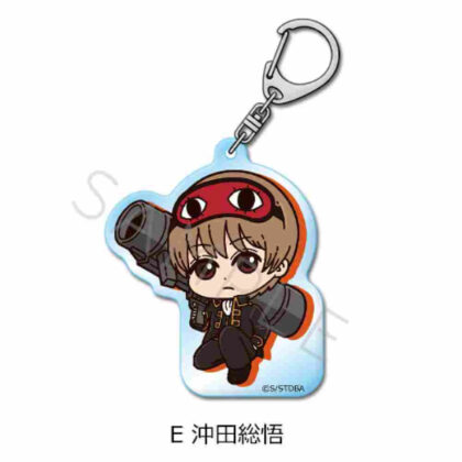 Gintama Acrylic Keychain E Okita Sougo (銀魂 アクリルキーホルダー E 沖田総悟)