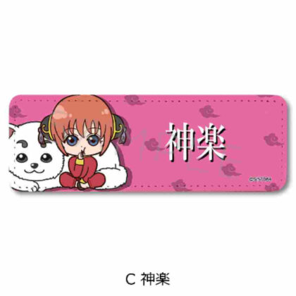Gintama Leather Badge (Long) C Kagura (銀魂 レザーバッジ(ロング) C 神楽)