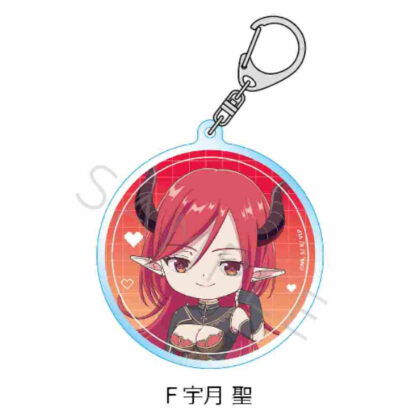 I'm a VTuber, but when I forgot to turn off the stream, I became a legend Acrylic key chain F Hijiri Uzuki (VTuberなんだが配信切り忘れたら伝説になってた アクリルキーホルダー F 宇月聖)