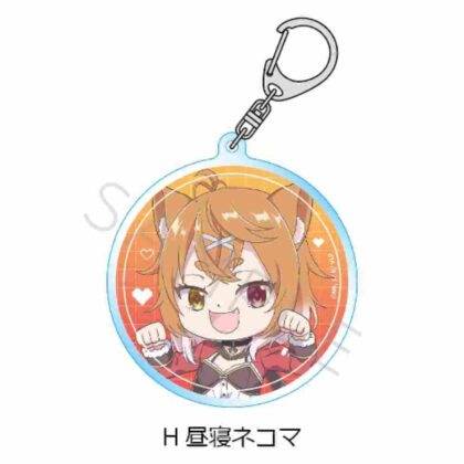 I'm a VTuber, but when I forgot to turn off the stream, I became a legend Acrylic key chain H Nap Nekoma (VTuberなんだが配信切り忘れたら伝説になってた アクリルキーホルダー H 昼寝ネコマ)