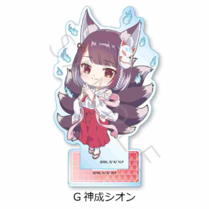 I'm a VTuber, but I forgot to turn off the stream and it became a legend Acrylic stand G Shion Kaminari (VTuberなんだが配信切り忘れたら伝説になってた アクリルスタンド G 神成シオン)