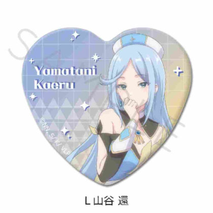 I'm a VTuber, but when I forgot to turn off the stream, I became a legend Heart-shaped can badge L Kan Yamatani (VTuberなんだが配信切り忘れたら伝説になってた ハート型缶バッジ L 山谷還)