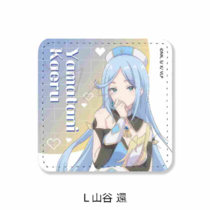 I'm a VTuber, but when I forgot to turn off the stream, I became a legend Leather Badge (Square) L Kan Yamatani (VTuberなんだが配信切り忘れたら伝説になってた レザーバッジ(スクエア) L 山谷還)