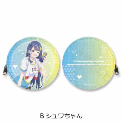I'm a VTuber, but I forgot to turn off the stream and it became a legend Round coin case B Schwa-chan (VTuberなんだが配信切り忘れたら伝説になってた 丸形コインケース B シュワちゃん)