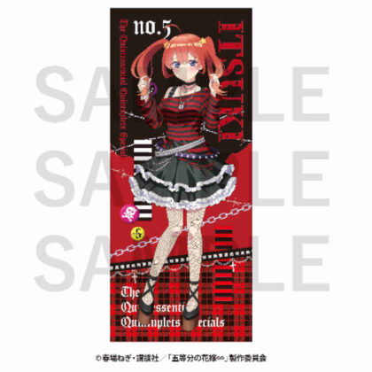 The Quintessential Quintuplets∽ -Heisei Retro Style- Face Towel Satsuki Nakano (五等分の花嫁∽ -平成レトロStyle- フェイスタオル 中野五月)