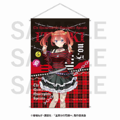 The Quintessential Quintuplets∽ -Heisei Retro Style- B2 Tapestry Satsuki Nakano (五等分の花嫁∽ -平成レトロStyle- B2タペストリー中野五月)