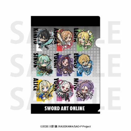 Sword Art Online Etoon Clear File (ソードアート・オンライン イートゥーン クリアファイル)