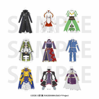 Sword Art Online Trading Costume Keychain (ソードアート・オンライン トレーディング衣装キーホルダー)
