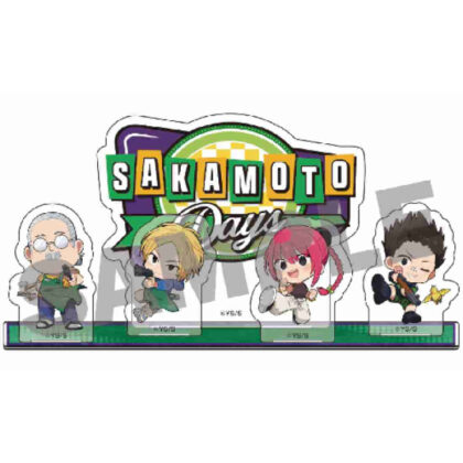 SAKAMOTO DAYS Mini Character Acrylic Diorama TC A (SAKAMOTO DAYS ミニキャラアクリルジオラマ TC A)