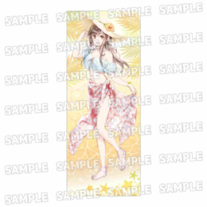 Adachi and Shimamura Newly drawn life-size tapestry 2 Hogetsu Shimamura (安達としまむら 描き下ろし等身大タペストリー 2島村抱月)