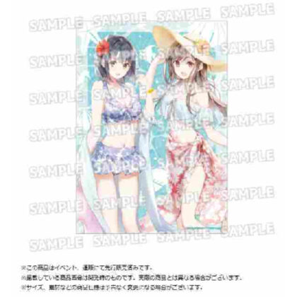 Adachi and Shimamura newly drawn B2 tapestry (安達としまむら 描き下ろしB2タペストリー)