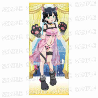 The Vampire Next Door Original Illustration Life-Size Tapestry Animal Ver. 2 Akira Amano (となりの吸血鬼さん 描き下ろし等身大タペストリー アニマルVer. 2 天野灯)