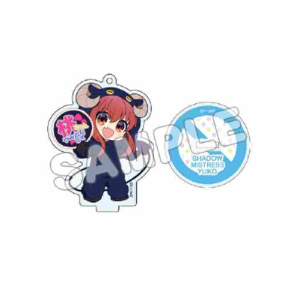 Machikadomazoku 2-chome Animarukko Acrylic Key Chain Shadow Mistress Yuko (まちカドまぞく 2丁目 あにまるっこアクリルキーホルダー シャドウミストレス優子)