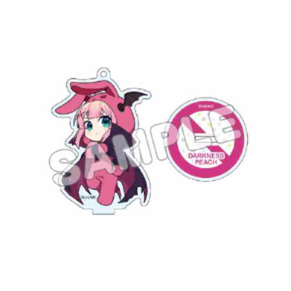 Machikado Mazoku 2-chome Animarukko Acrylic Key Chain Momo Chiyoda (まちカドまぞく 2丁目 あにまるっこアクリルキーホルダー 千代田桃)