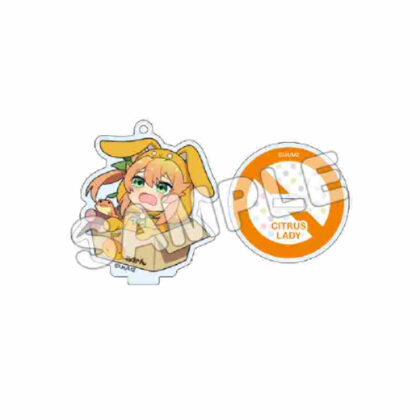 Machikadomazoku 2-chome Animarukko acrylic key chain Yo Natsuki Mikan (まちカドまぞく 2丁目 あにまるっこアクリルキーホルダー 陽夏木ミカン)