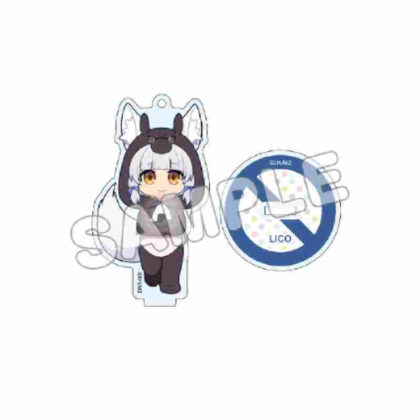 Machikado Mazoku 2-chome Animarukko Acrylic Keychain Riko (まちカドまぞく 2丁目 あにまるっこアクリルキーホルダー リコ)