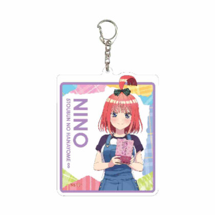 Big Acrylic Key Chain The Quintessential Quintuplets∽ 22 Nino Raiha Coordination Ver. (Original illustration) (デカアクリルキーホルダー 五等分の花嫁∽ 22 二乃 らいはコーデVer.(描き下ろしイラスト))
