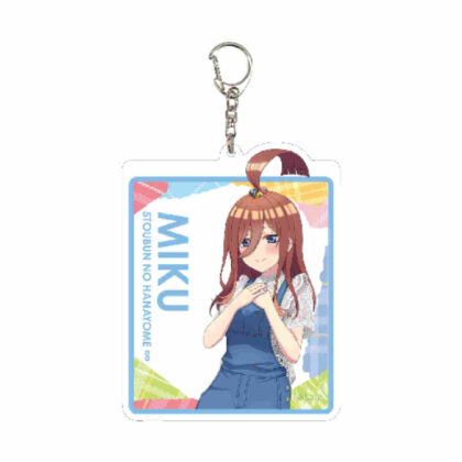Big Acrylic Keychain The Quintessential Quintuplets∽ 23 Miku Raiha Coordination Ver. (Original illustration) (デカアクリルキーホルダー 五等分の花嫁∽ 23 三玖 らいはコーデVer.(描き下ろしイラスト))
