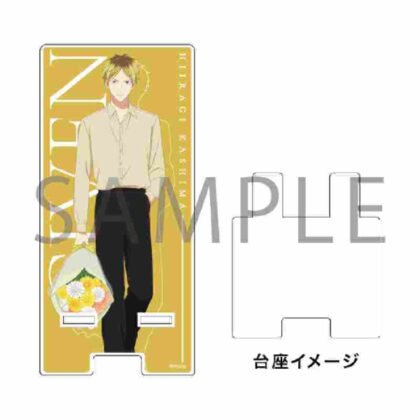 Smachara Stand Movie Given Hiiragi Mix 02 Hiiragi Kashima Color Shirt Ver. (Original Illustration) (スマキャラスタンド 映画 ギヴン 柊mix 02 鹿島柊 カラーシャツVer.(描き下ろしイラスト))
