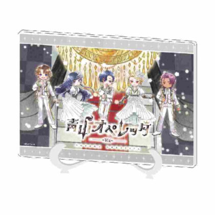 Acrylic art board A5 size Aoyama Operetta 05 Research Student (Graph Art Illustration) (アクリルアートボード A5サイズ 青山オペレッタ 05 研究生(グラフアートイラスト))
