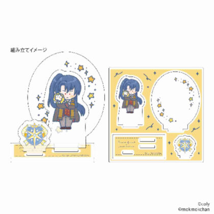 Acrylic stand plate Wizard's Promise x Mokumoku-chan 01 Oz (originally drawn illustration) (アクリルスタンドプレート 魔法使いの約束×もくもくちゃん 01 オズ(描き起こしイラスト))