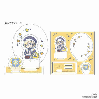 Acrylic stand plate Wizard's Promise x Mokumoku-chan 04 Rike (drafted illustration) (アクリルスタンドプレート 魔法使いの約束×もくもくちゃん 04 リケ(描き起こしイラスト))