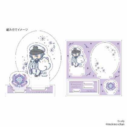 Acrylic stand plate Wizard's Promise x Mokumoku-chan 08 Owen (originally drawn illustration) (アクリルスタンドプレート 魔法使いの約束×もくもくちゃん 08 オーエン(描き起こしイラスト))