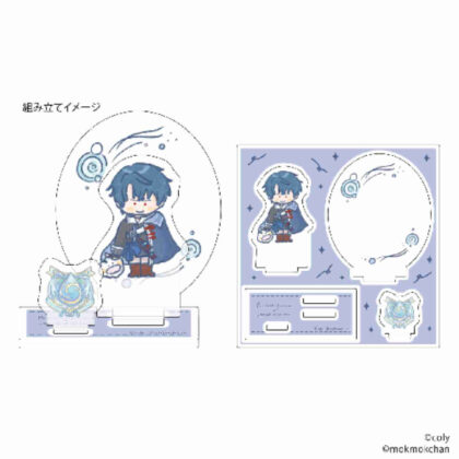 Acrylic stand plate Wizard's Promise x Mokumoku-chan 11 Shino (drafted illustration) (アクリルスタンドプレート 魔法使いの約束×もくもくちゃん 11 シノ(描き起こしイラスト))