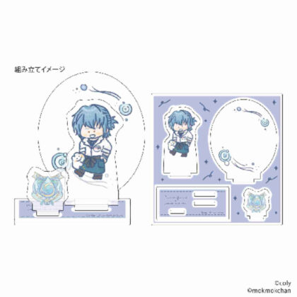 Acrylic stand plate Wizard's Promise x Mokumoku-chan 13 Nero (drafted illustration) (アクリルスタンドプレート 魔法使いの約束×もくもくちゃん 13 ネロ(描き起こしイラスト))