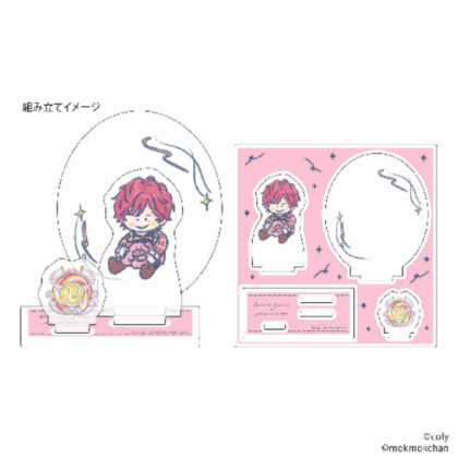 Acrylic stand plate Wizard's Promise x Mokumoku-chan 16 Chloe (originally drawn illustration) (アクリルスタンドプレート 魔法使いの約束×もくもくちゃん 16 クロエ(描き起こしイラスト))