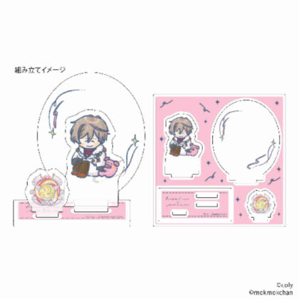 Acrylic stand plate Wizard's Promise x Mokumoku-chan 17 Rustika (drafted illustration) (アクリルスタンドプレート 魔法使いの約束×もくもくちゃん 17 ラスティカ(描き起こしイラスト))