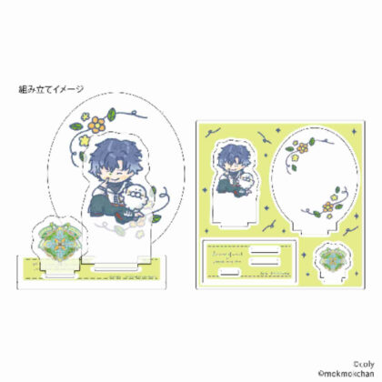 Acrylic stand plate Wizard's Promise x Mokumoku-chan 18 Figaro (drafted illustration) (アクリルスタンドプレート 魔法使いの約束×もくもくちゃん 18 フィガロ(描き起こしイラスト))