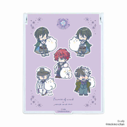 Big Character Mirror Wizard's Promise x Mokumoku-chan 02 North Country (Illustrated) (デカキャラミラー 魔法使いの約束×もくもくちゃん02 北の国(描き起こしイラスト))